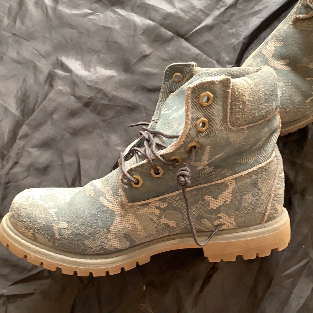 Timberland army boots - Picture 2 of 6